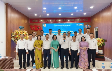 HỘI NGHỊ ĐẠI BIỂU NGƯỜI LAO ĐỘNG CHI NHÁNH SKYPEC KHU VỰC MIỀN BẮC NĂM 2025 VÀ TUYÊN DƯƠNG ĐIỂN HÌNH TIÊN TIẾN 